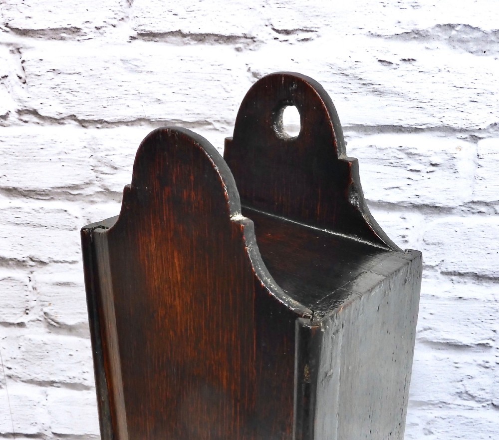 Oak Candle Box View V