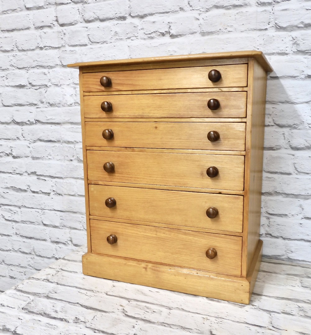 Pine Collector's Chest