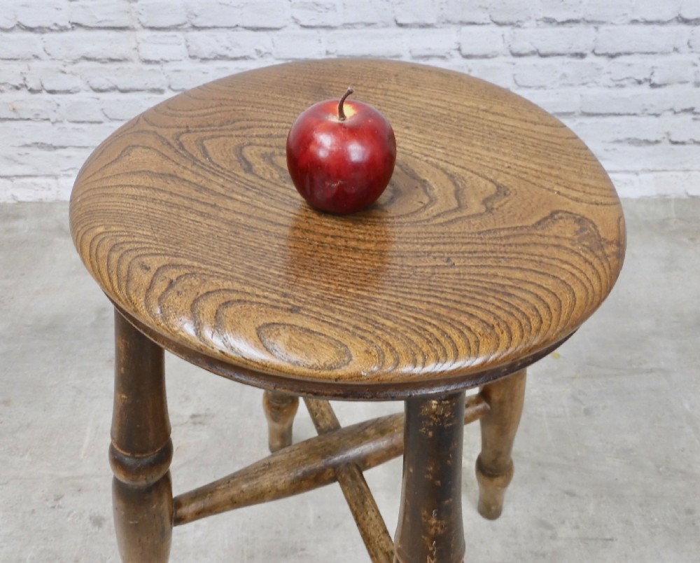 C19th Alehouse Stool View V