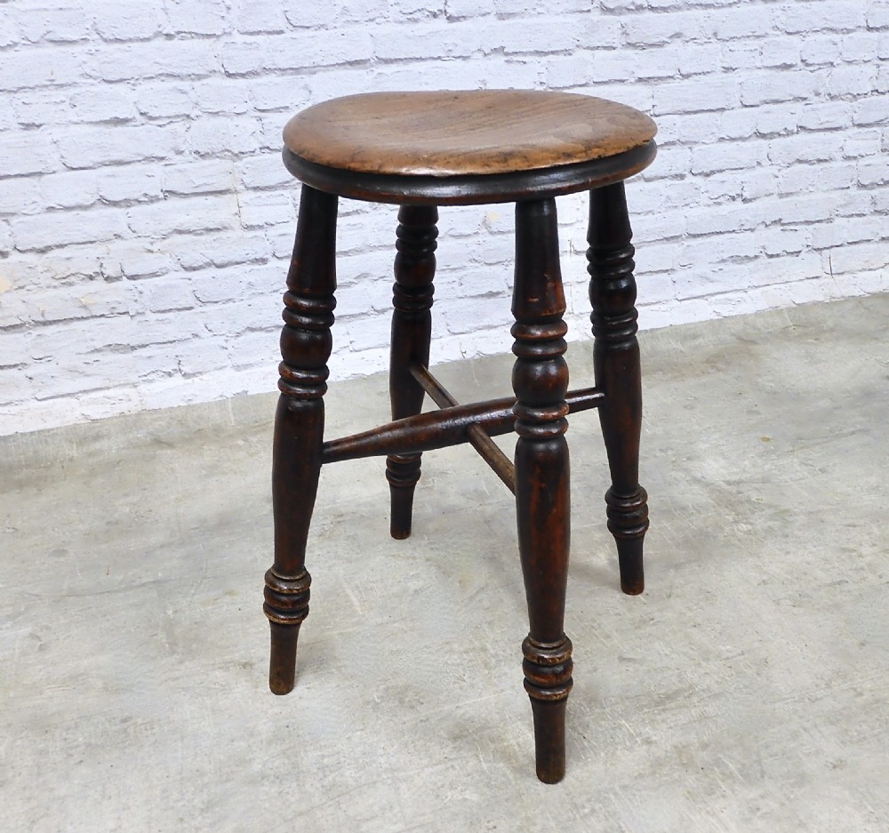 C19th Pub Stool