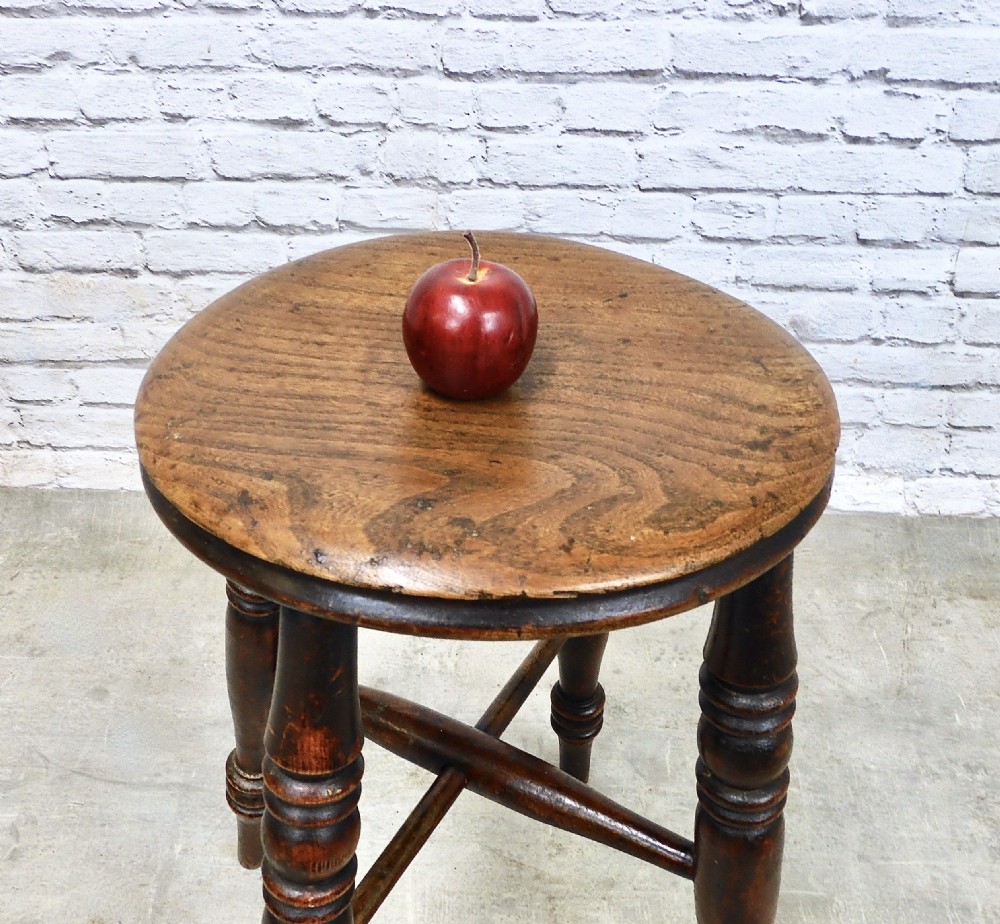 C19th Pub Stool View III
