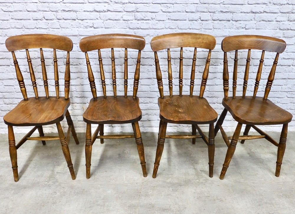 12x Farmhouse Windsor Kitchen Chairs View V