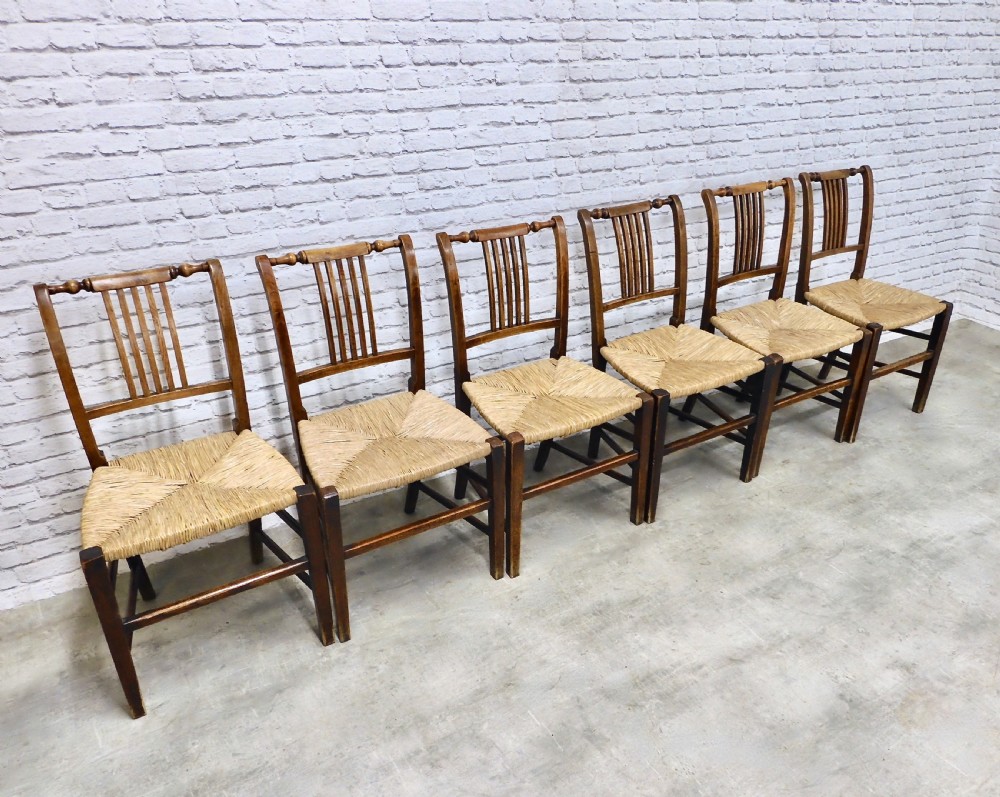 Set 6 Kitchen Dining Chairs View III