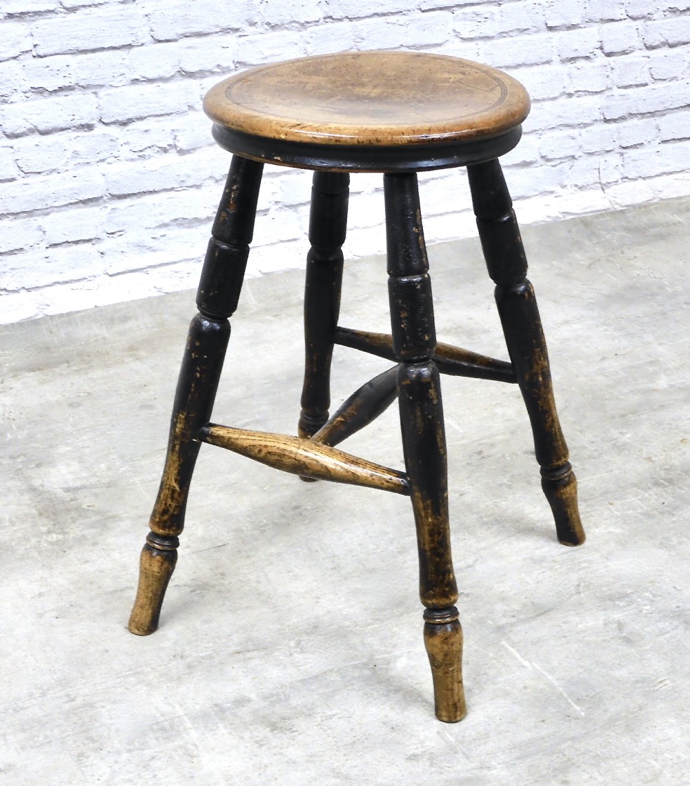Victorian Mill Worker's Stool