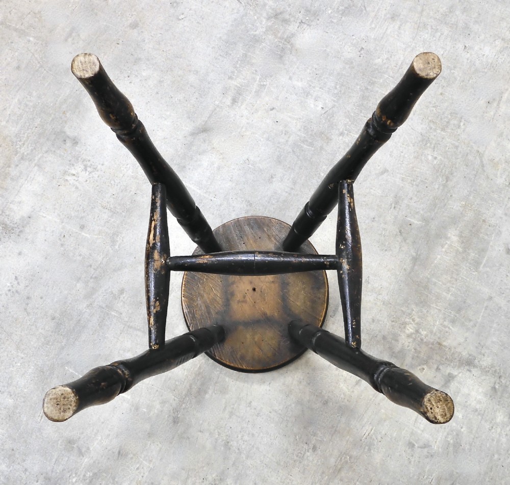 Victorian Mill Worker's Stool View VIII