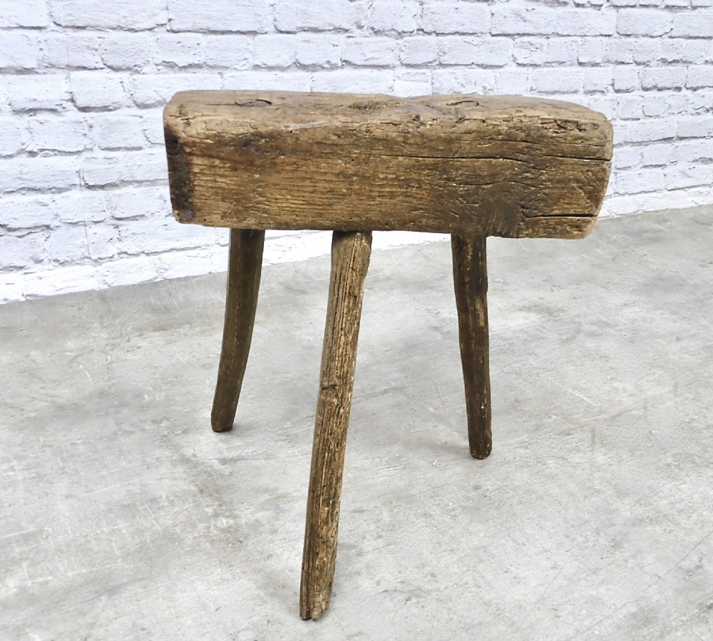 Primitive Milking Stool View VI
