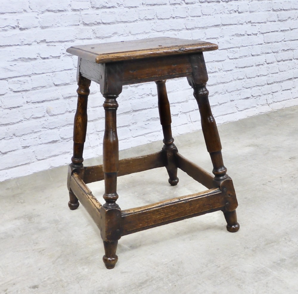 Oak Joint Stool