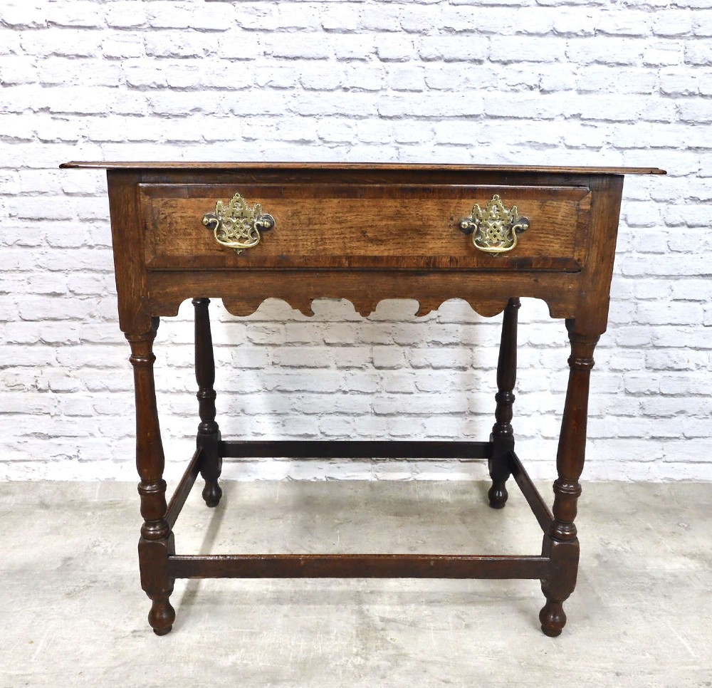 C18th Oak Side Table
