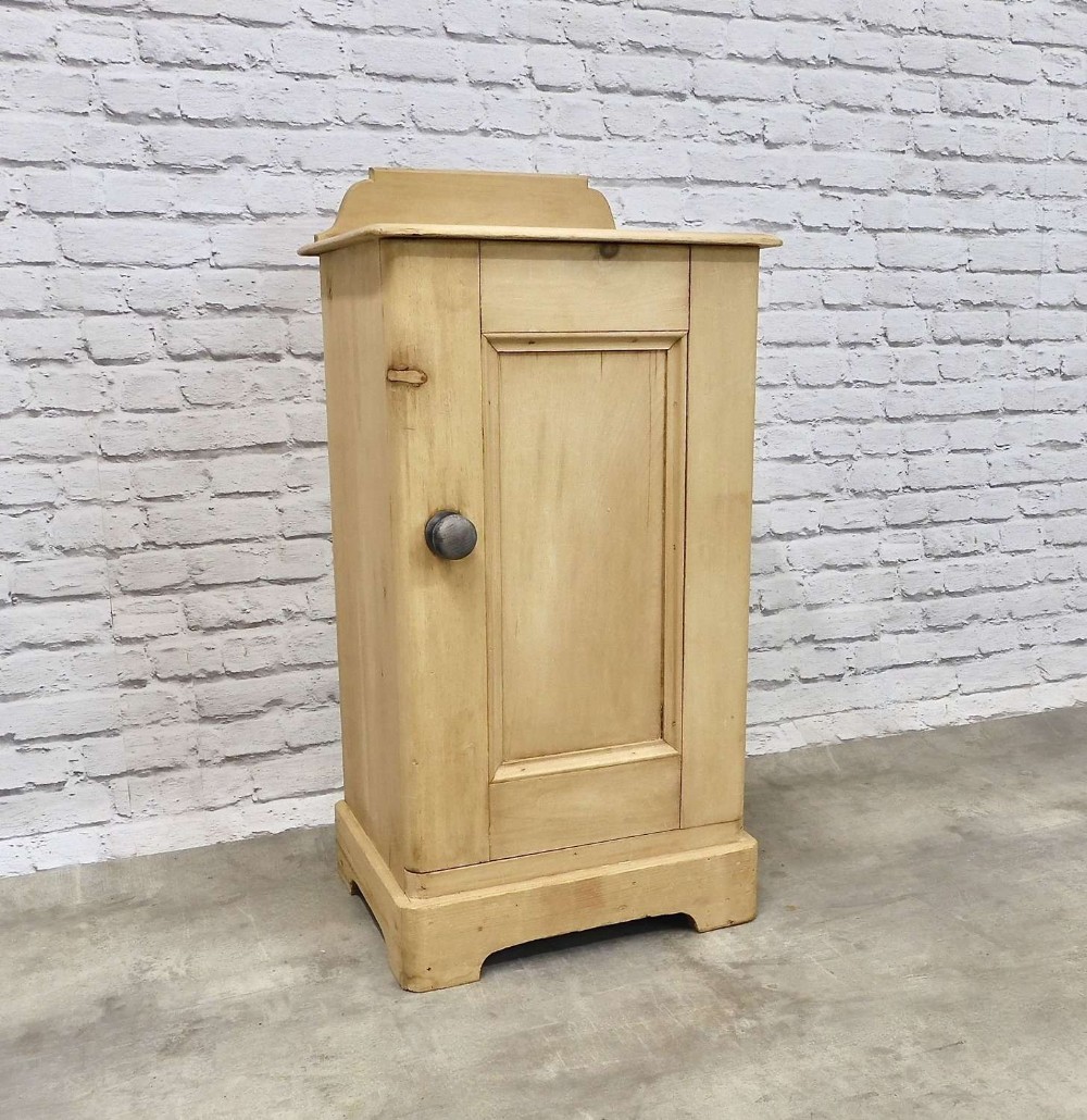 Pine Bedside Cupboard