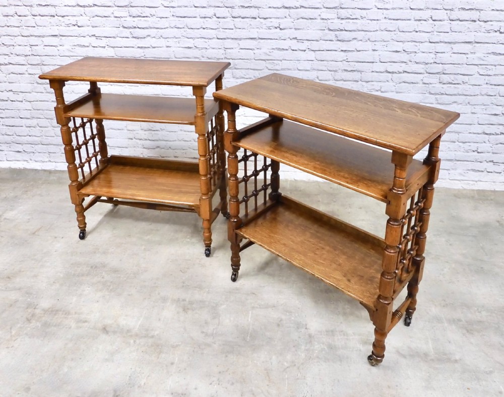 2x Arts & Crafts Bookstands