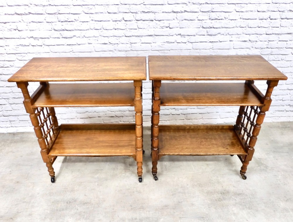 2x Arts & Crafts Bookstands View IV