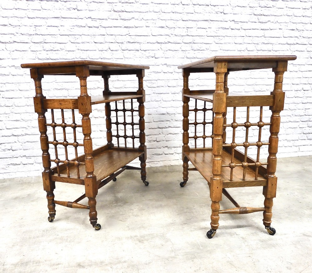 2x Arts & Crafts Bookstands View V