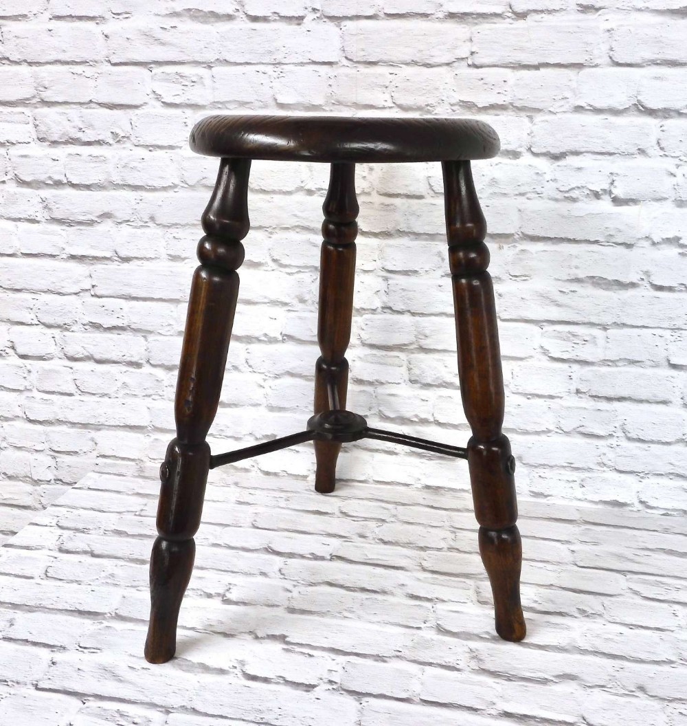 C19th lacemaker's Stool