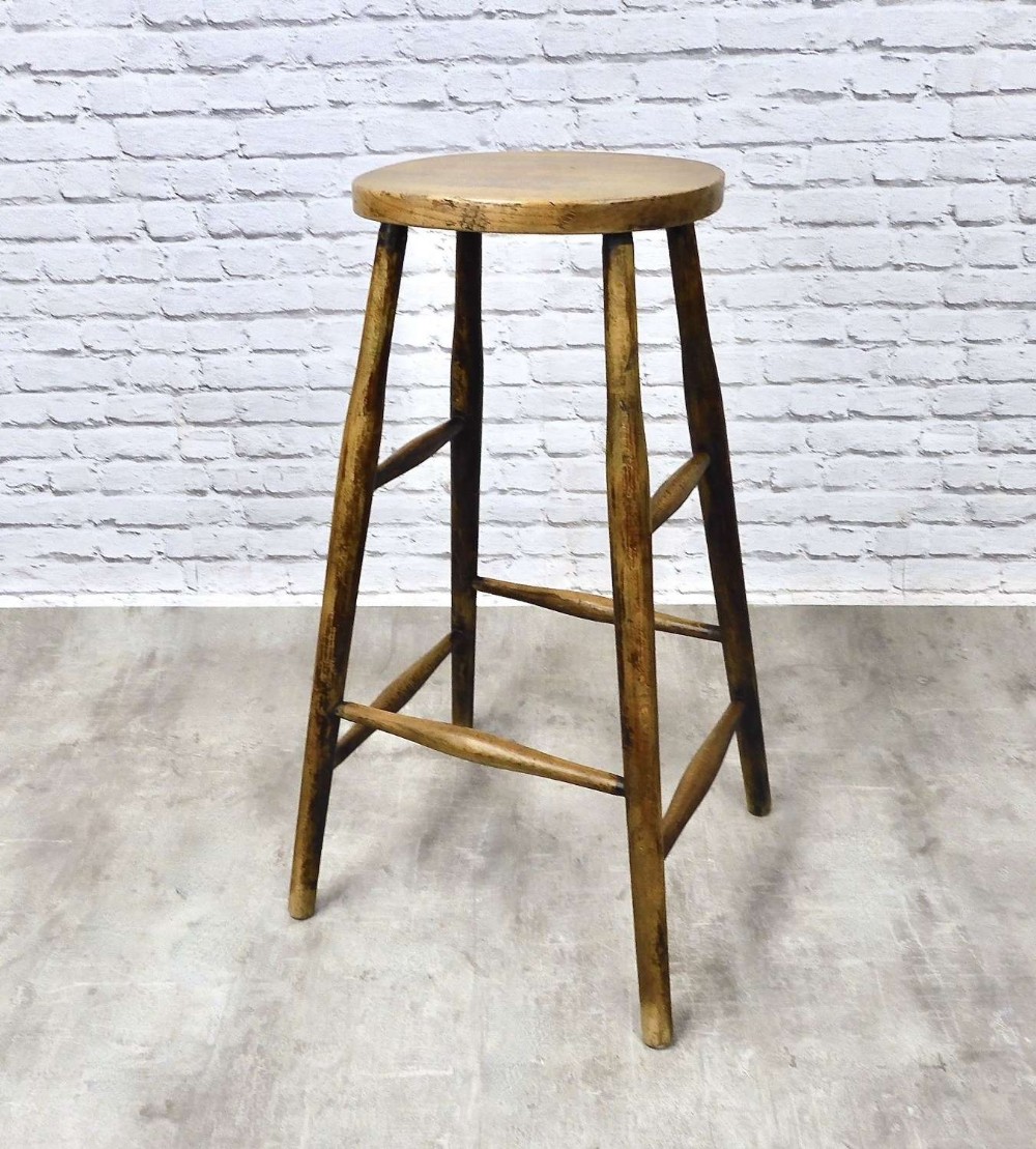 C19th Tall Bar Stool