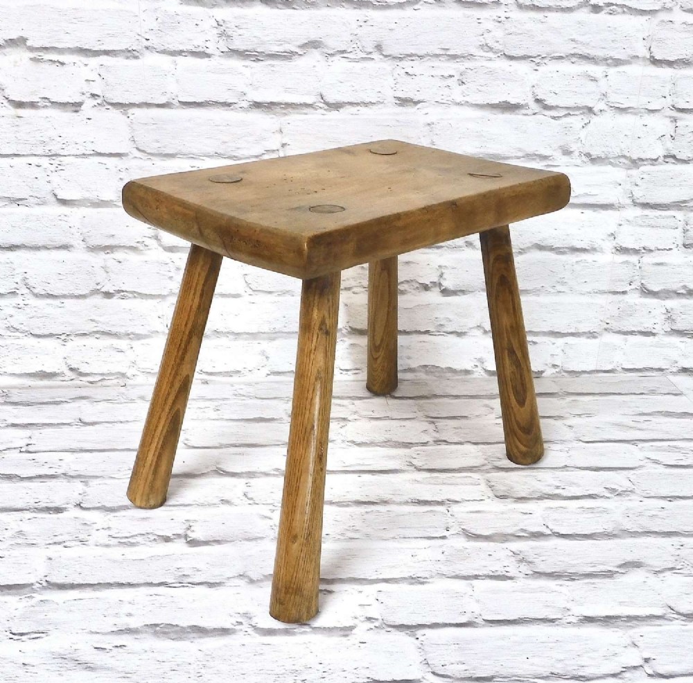 C19th Country Stool