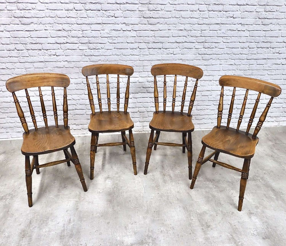 Set 4 Windsor Kitchen Chairs