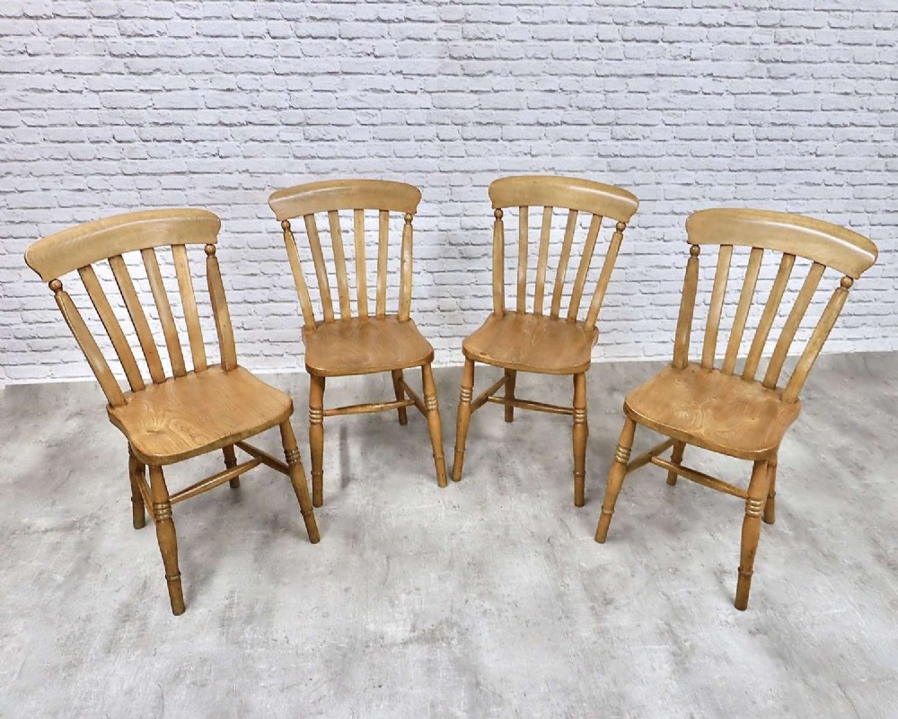 Set 4 Windsor Kitchen Dining Chairs