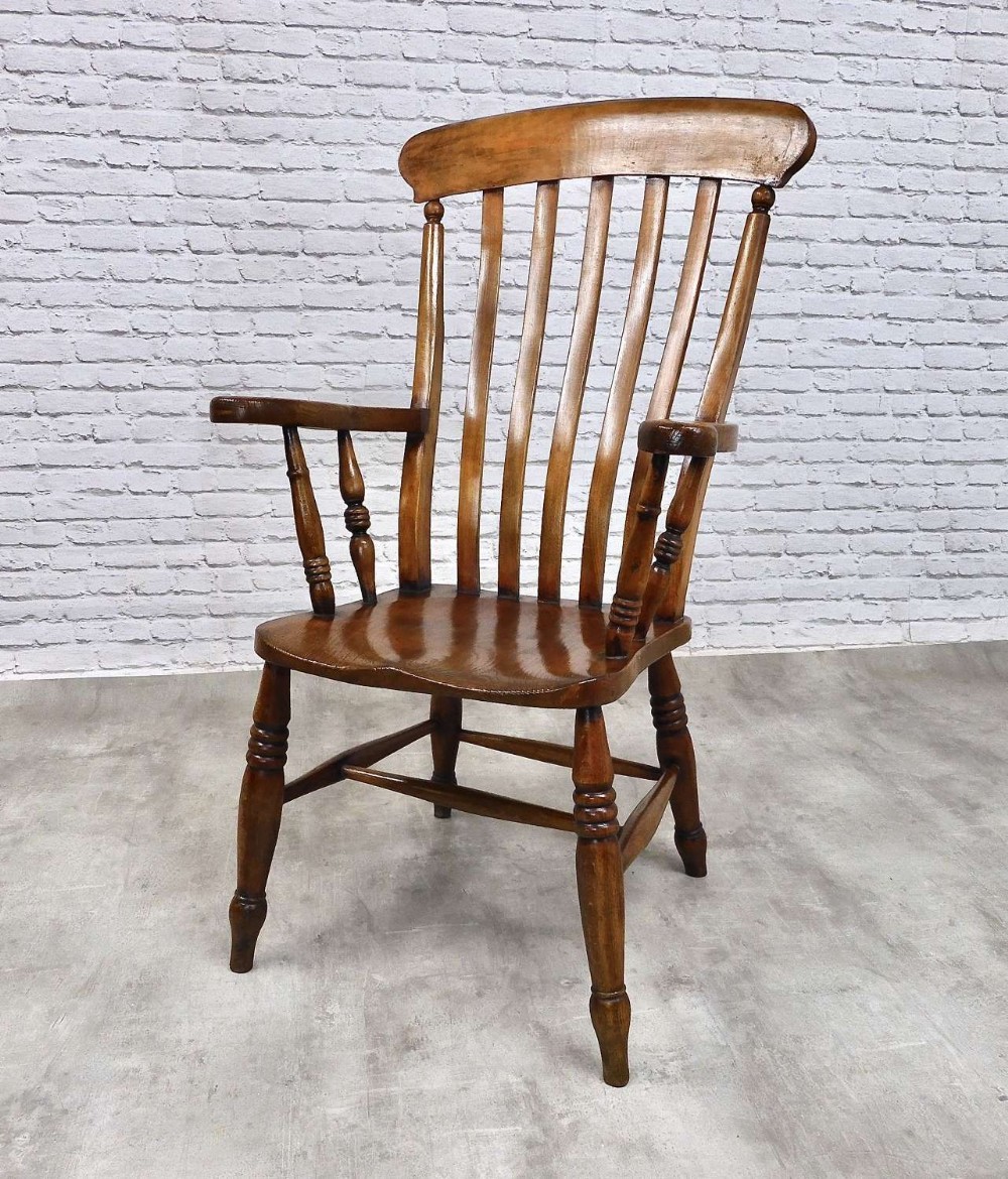 Large Farmhouse Windsor Armchair