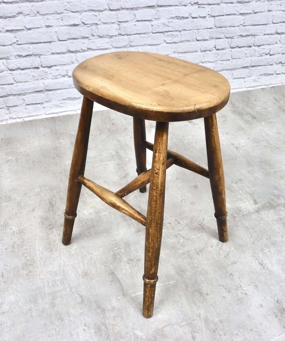 C19th Country Stool