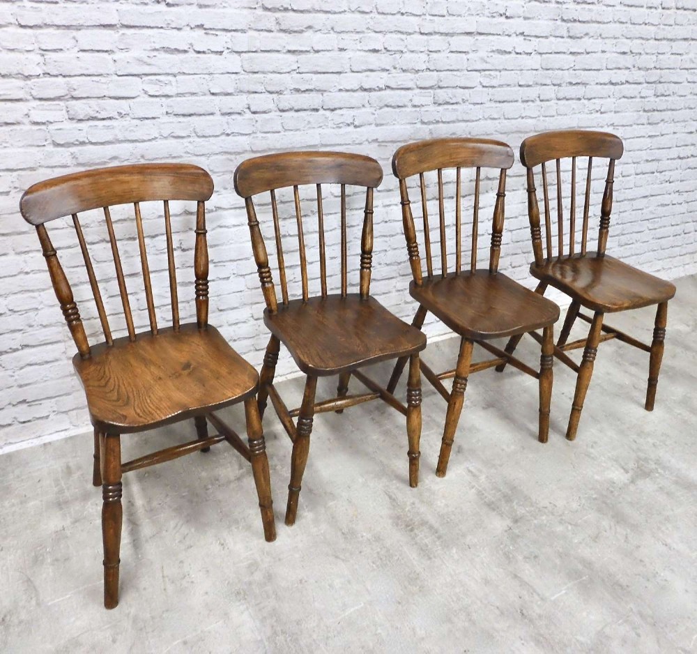 Set 4 Windsor Kitchen Dining Chairs
