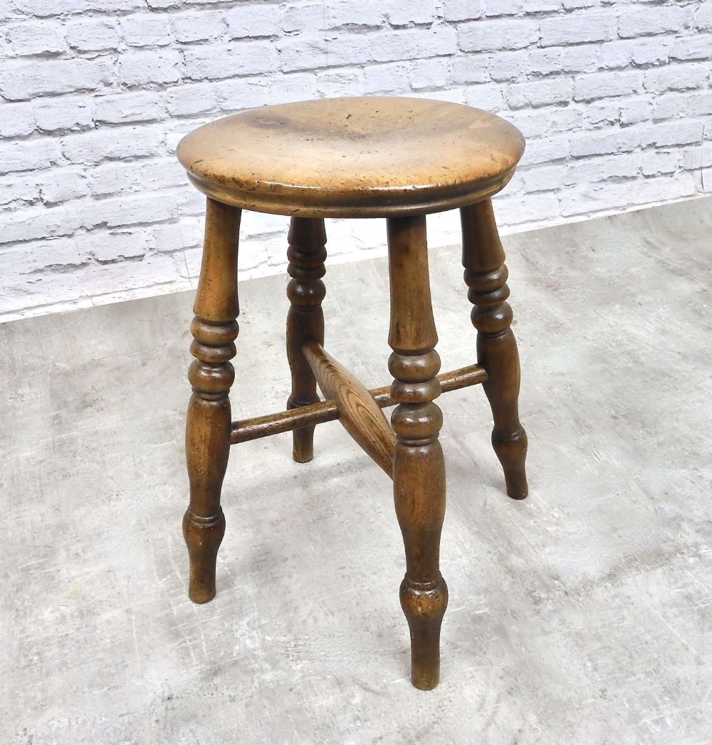 C19th Mill Worker's Stool