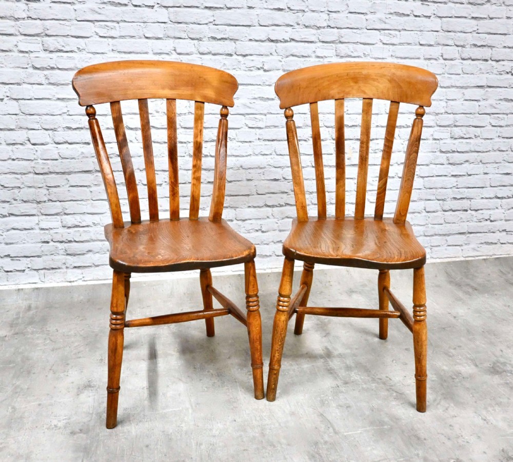 A Pair of Windsor Kitchen Chairs