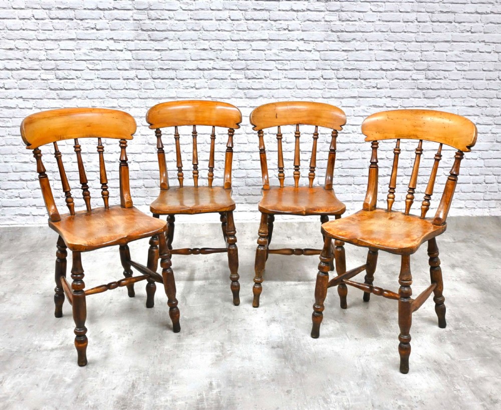 Set 4 Windsor Kitchen Dining Chairs
