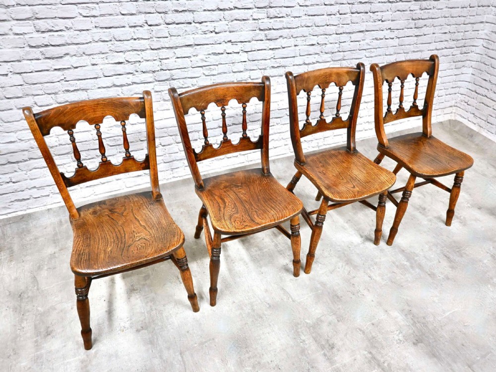 Set 4 High Wycombe Windsor Kitchen Chairs