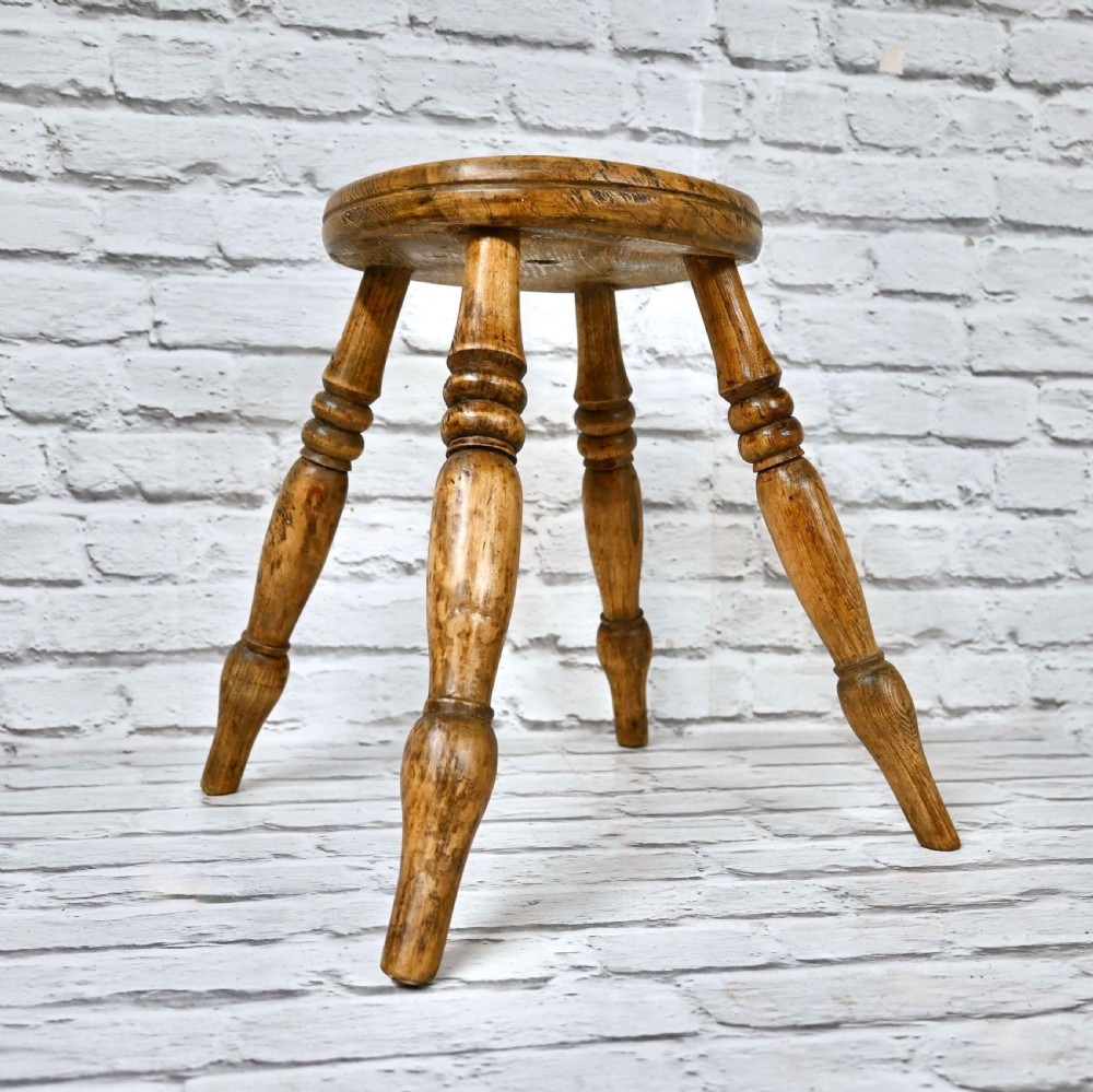 C19th Hearth Stool