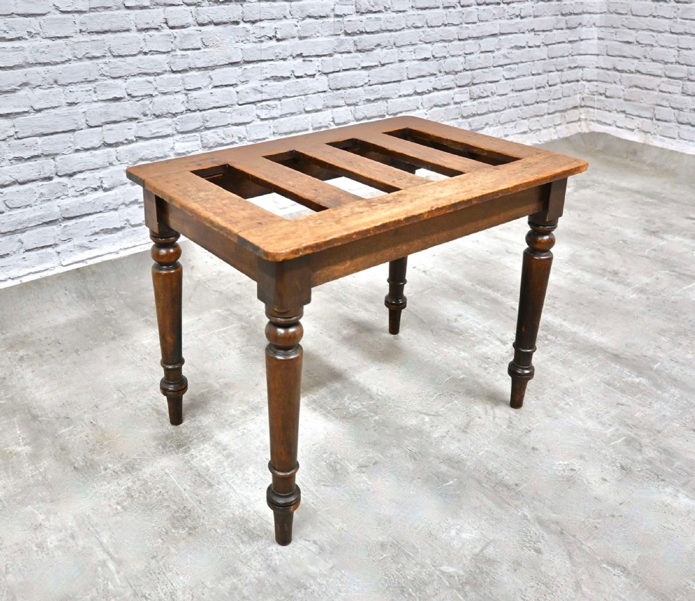 Mahogany Luggage Stand View VIII