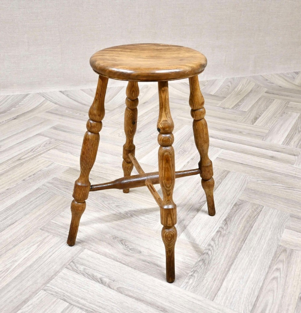 C19th Windsor Pub Stool View VII