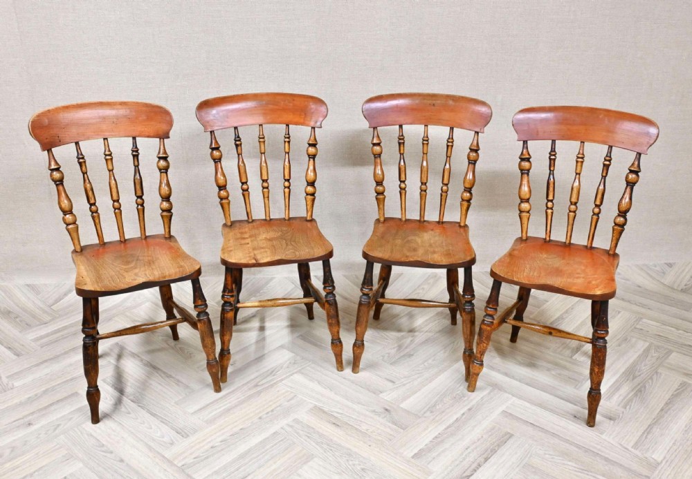 Set 4 Windsor Kitchen Dining Chairs
