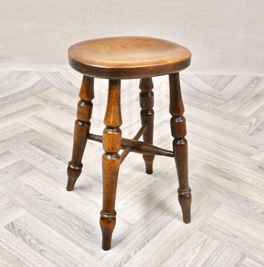 C19th Country House Stool View II