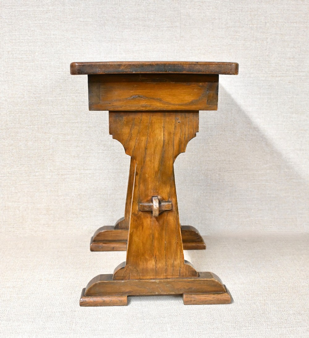 oak Bench Stool View III