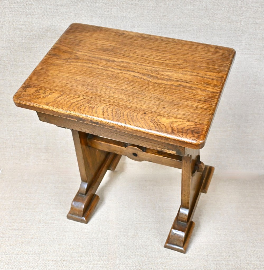 oak Bench Stool View IV