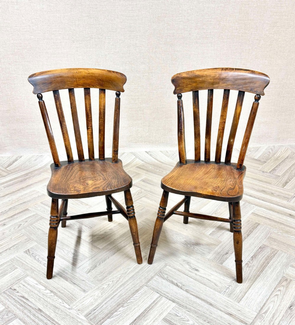 Pr Windsor Country Kitchen Chairs