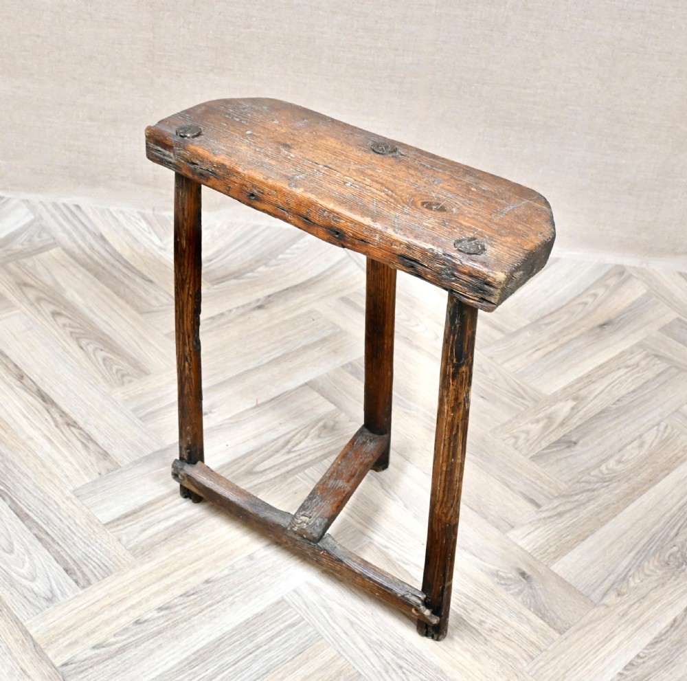 C18th Primitive Stool View III