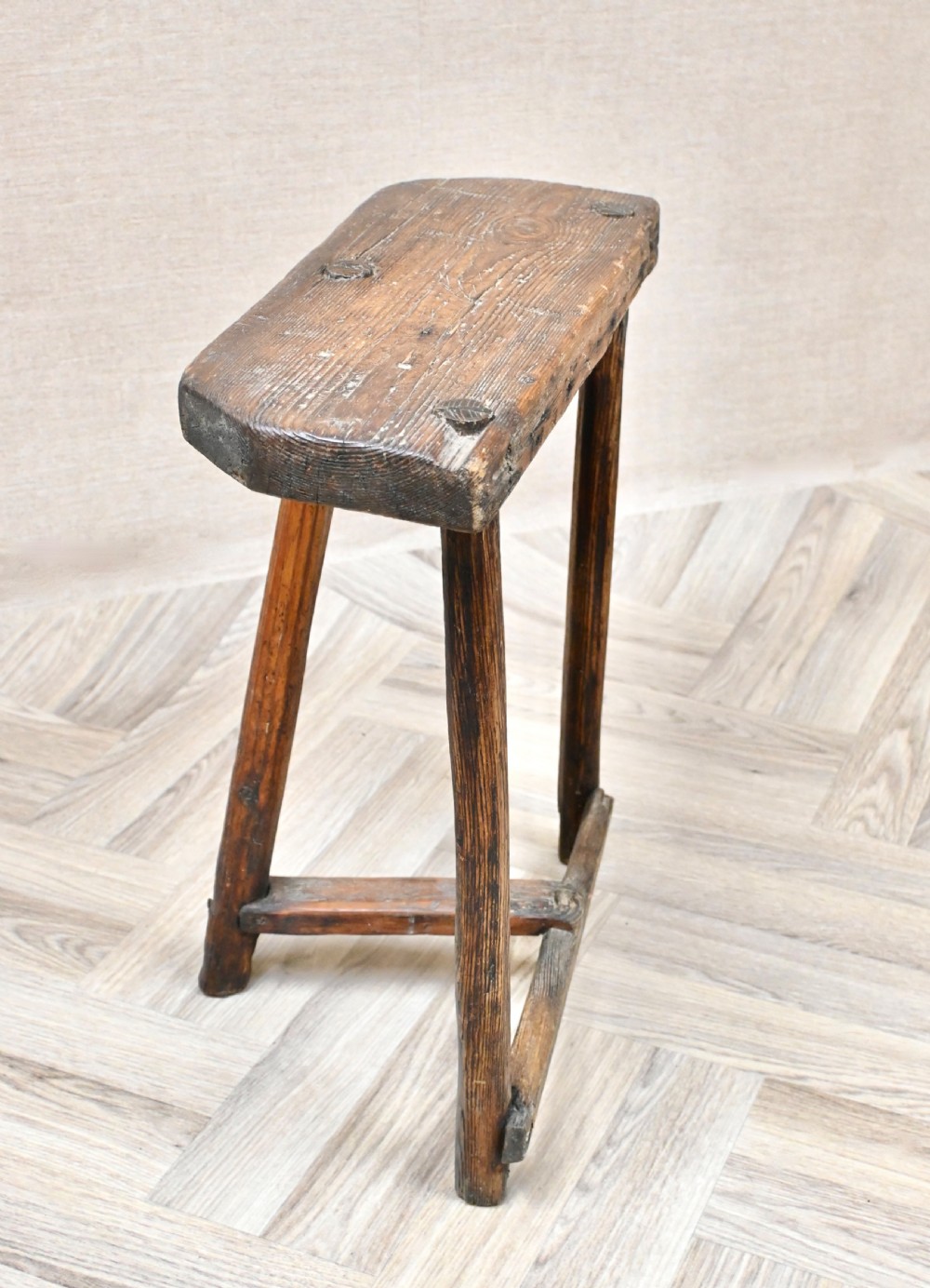 C18th Primitive Stool View IV
