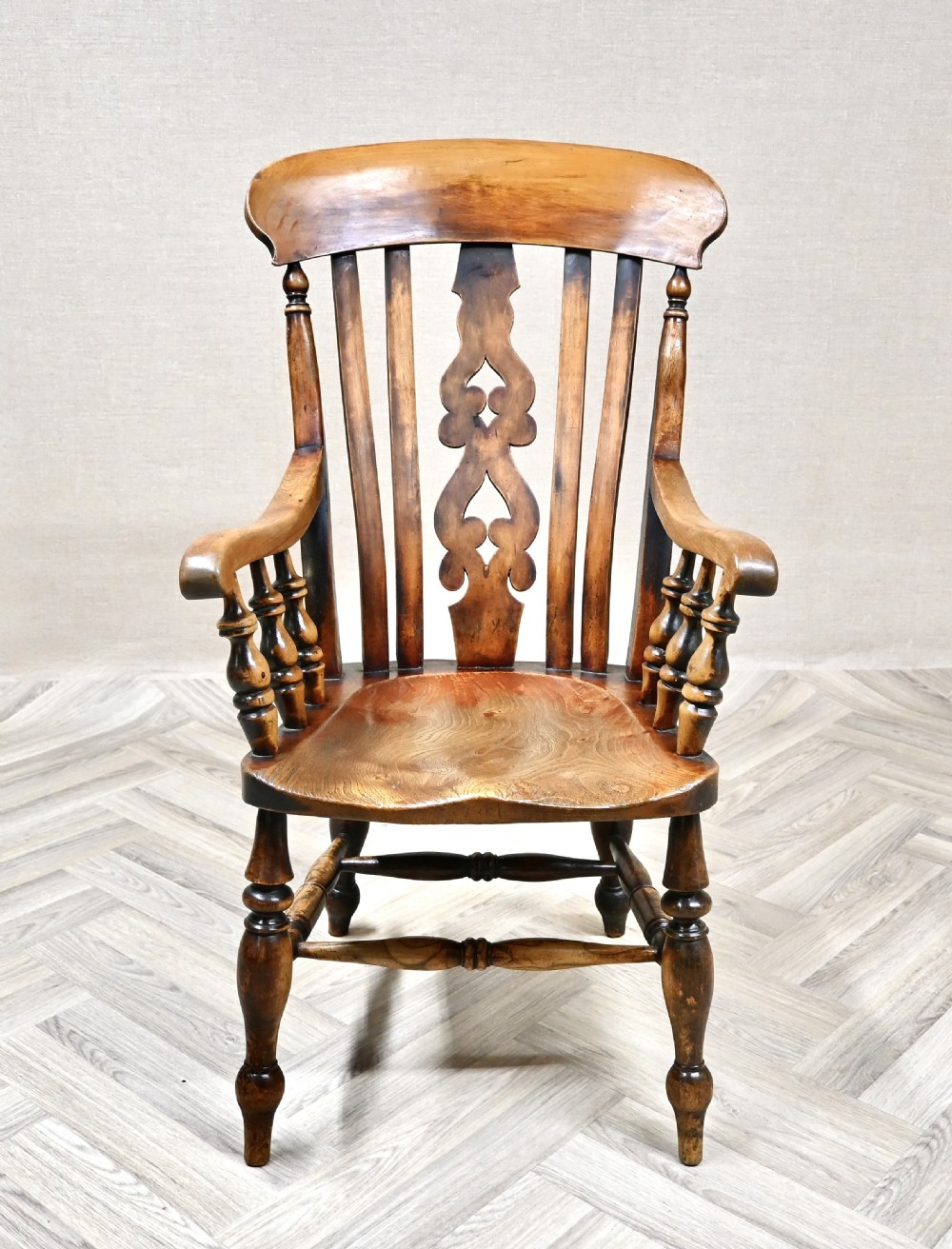 Quality Farmhouse Windsor Armchair View II