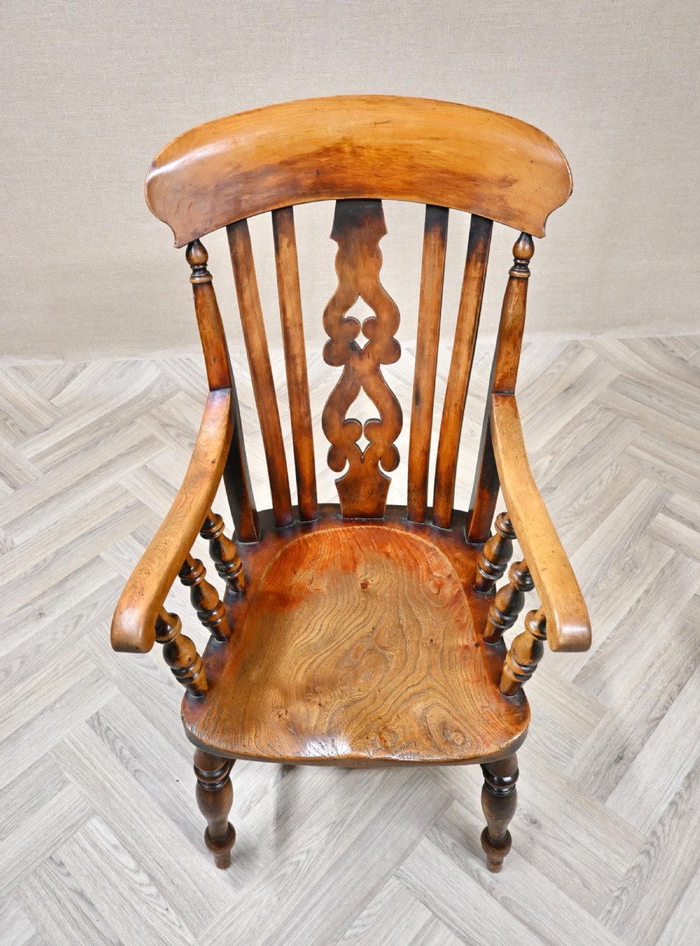 Quality Farmhouse Windsor Armchair View III