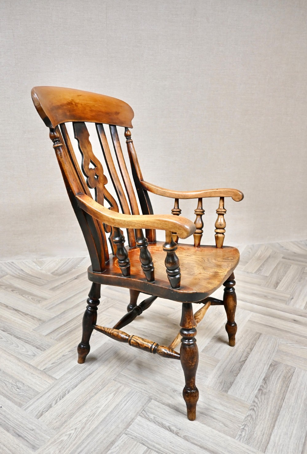 Quality Farmhouse Windsor Armchair View IV