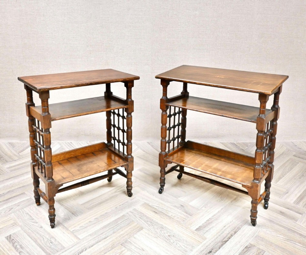 2x Arts & Crafts Liberty Bookstands View II