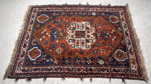 PERSIAN AFSHAR KHAMSEH TRIBAL RUG 5'5X3'9 164X1145CM - ADDITIONAL PHOTO 2