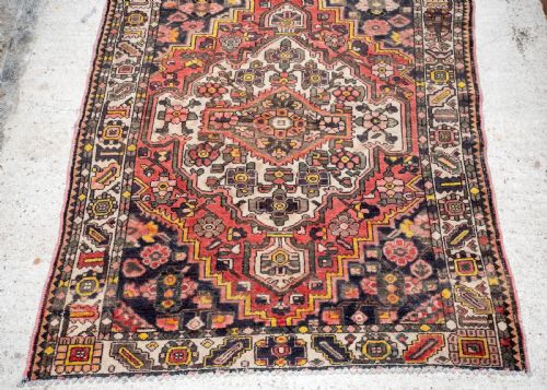 PERSIAN QASHGAI HAMADAN HANDWOVEN RUG 6'3 X 5'3 - ADDITIONAL PHOTO 3