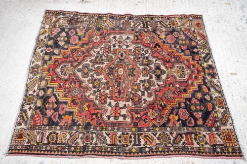 PERSIAN QASHGAI HAMADAN HANDWOVEN RUG 6'3 X 5'3 - ADDITIONAL PHOTO 5