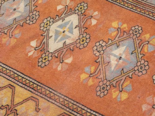 ANATOLIAN TURKISH MILAS HANDWOVEN ORIENTAL RUG 7'9 X 5'10 - ADDITIONAL PHOTO 4