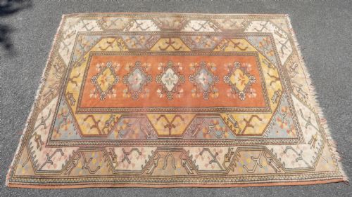 ANATOLIAN TURKISH MILAS HANDWOVEN ORIENTAL RUG 7'9 X 5'10 - ADDITIONAL PHOTO 6