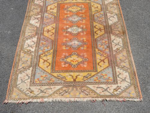 ANATOLIAN TURKISH MILAS HANDWOVEN ORIENTAL RUG 7'9 X 5'10 - ADDITIONAL PHOTO 7