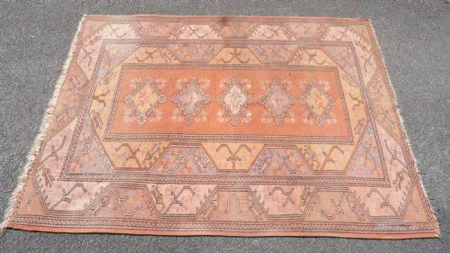 ANATOLIAN TURKISH MILAS HANDWOVEN ORIENTAL RUG 7'9 X 5'10 - ADDITIONAL PHOTO 9