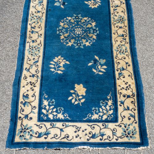 CHINESE PEKING HANDWOVEN ORIENTAL RUG 5'10X3'11 178X88CM - ADDITIONAL PHOTO 1